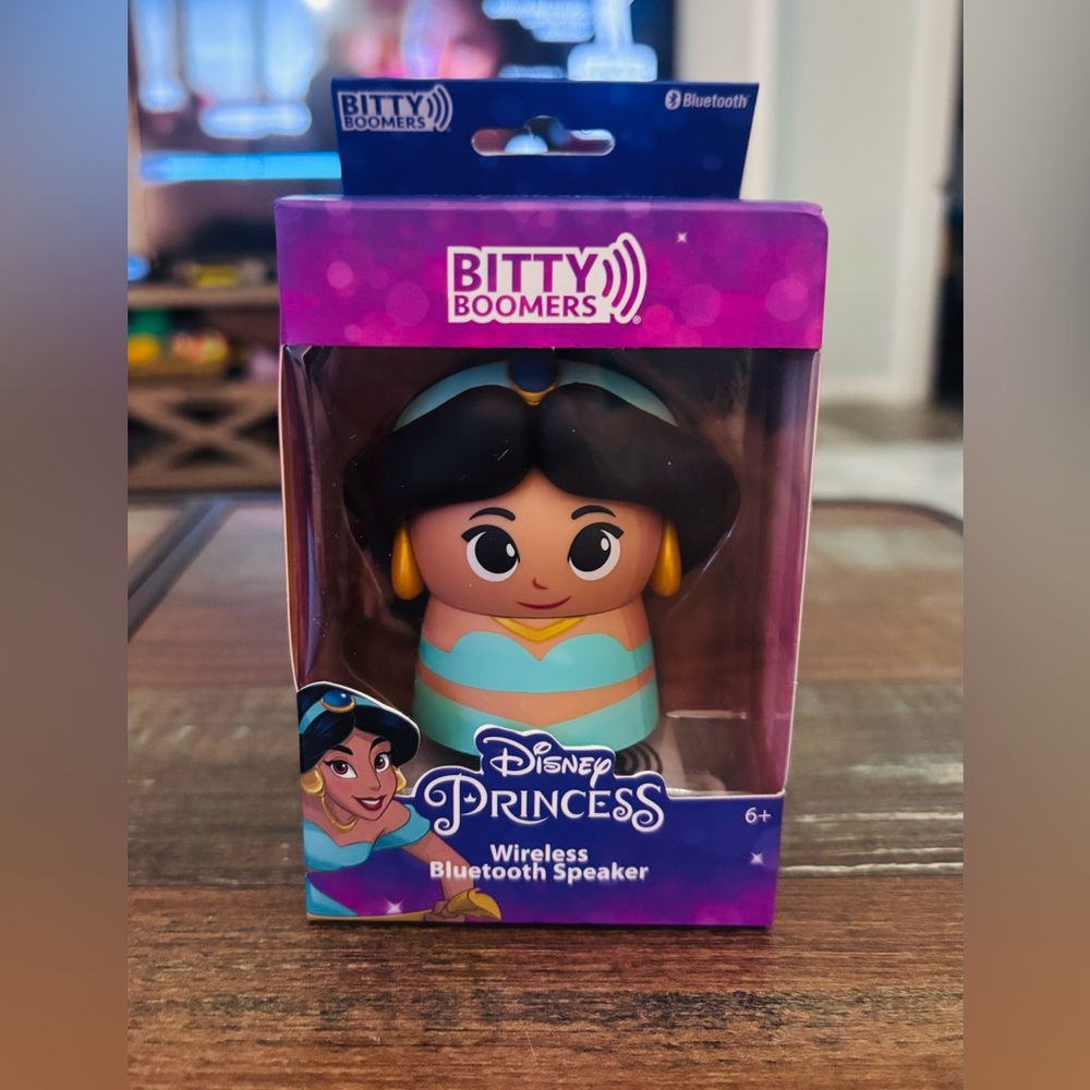 Bitty Boomers Disney Princess Jasmine Wireless Bluetooth Speaker